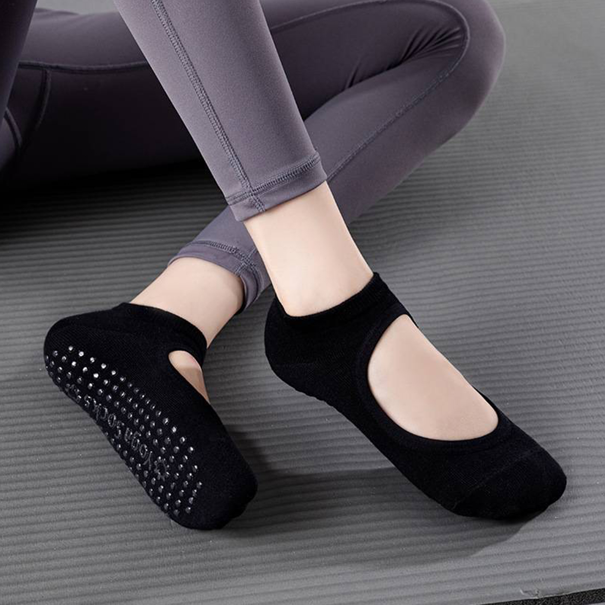 Pilates Yoga &A - Non-Slip Yoga Socks for Women –