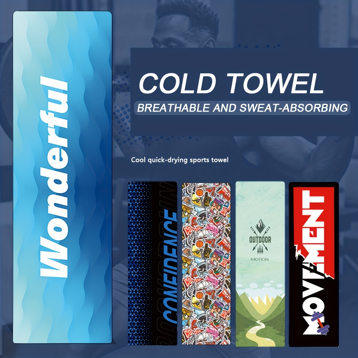 WRELS Ice Silk Towel Quick Dry - Pilates Yoga Towel avaliação e preço