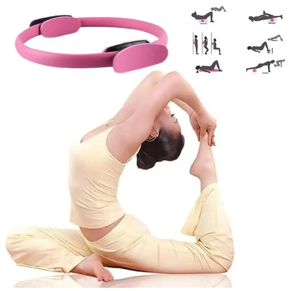 Exercise Yoga Pilates Ring Mul - Pilates Yoga Resistance Ring avaliação e preço