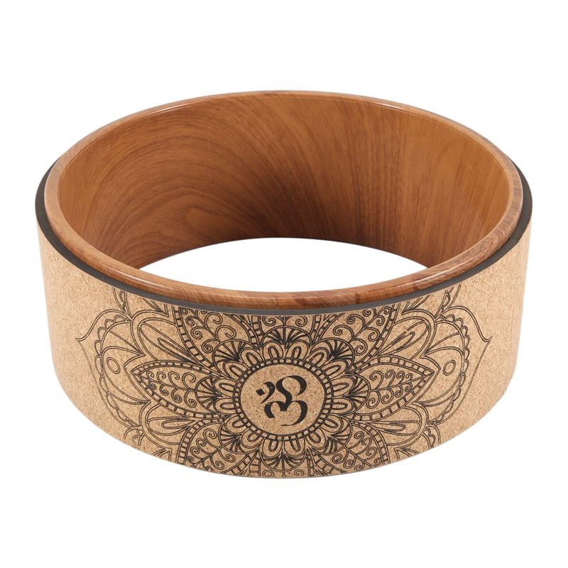A65G-Cork Yoga Wheel For Yoga  - Yoga Wheel Dharma avaliação e preço