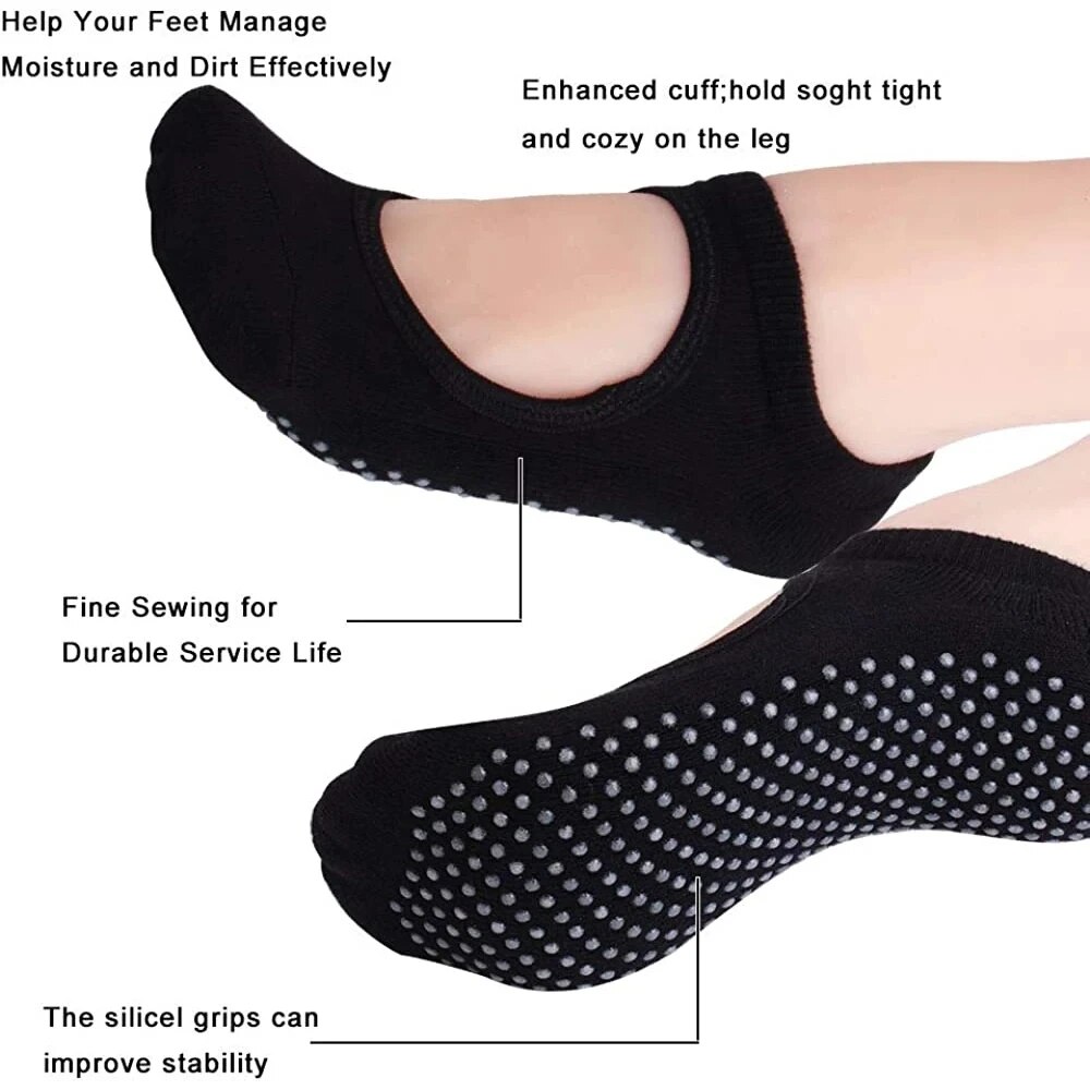 High Quality Women Yoga Socks  - Pilates Yoga Fitness avaliação e preço