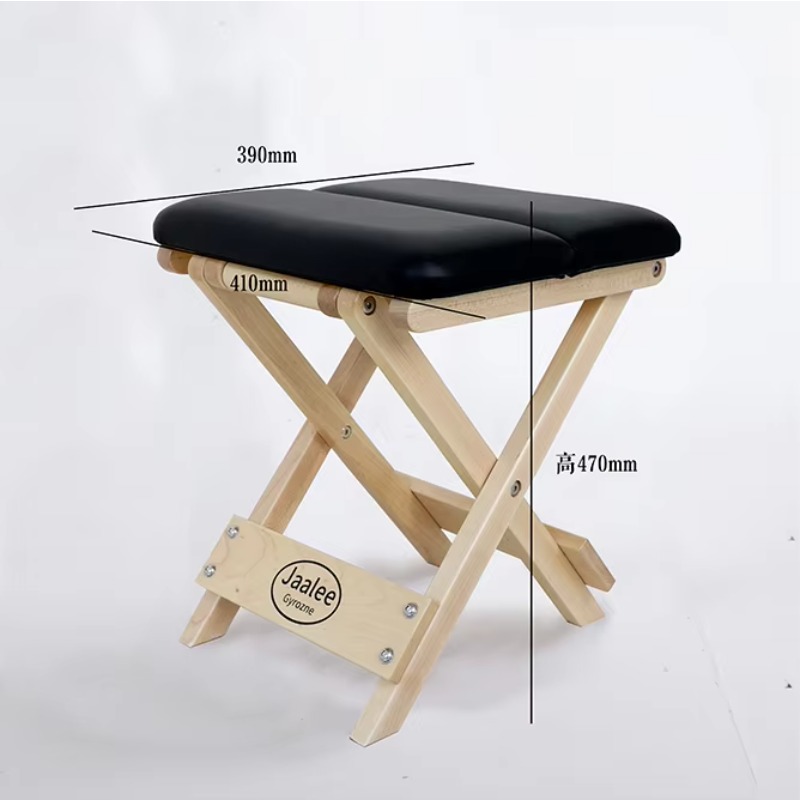Portable Folding Zen Bench Dur - Pilates Yoga Chair avaliação e preço