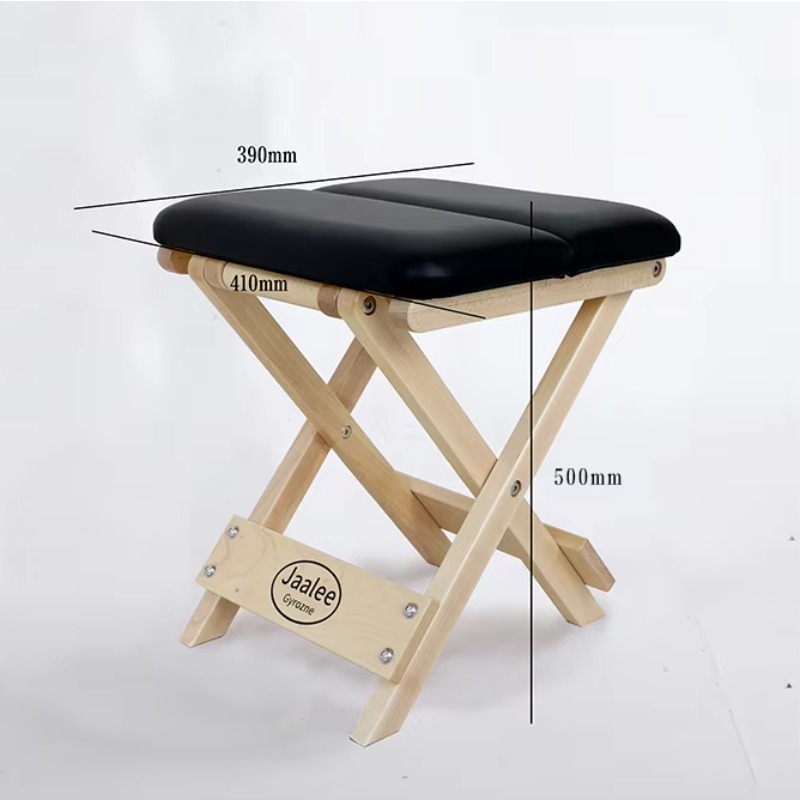 Portable Folding Zen Bench Dur - Pilates Yoga Chair avaliação e preço