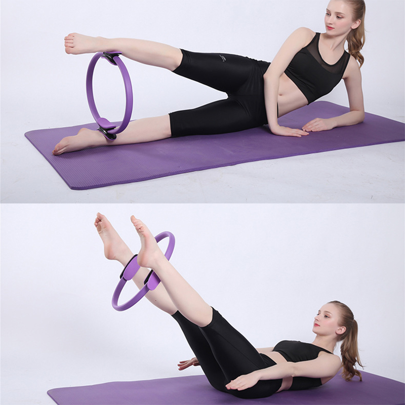 8-piece Pilates Ring Ring Set  - Pilates Yoga Resistance Ring avaliação e preço