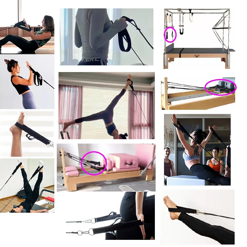 Double Ring Elastic Yoga Pilat - Pilates Yoga Resistance Ring avaliação e preço