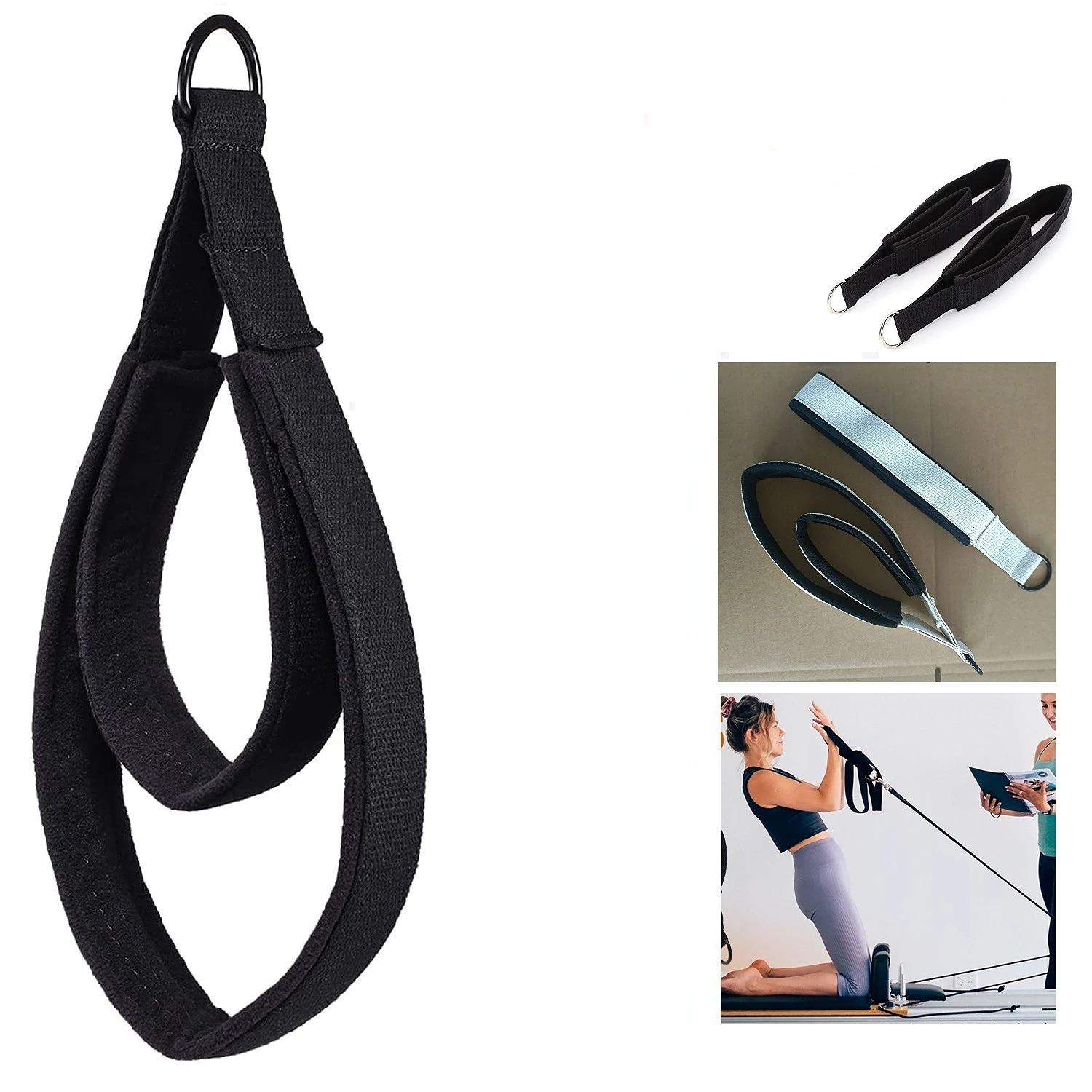 Double Ring Elastic Yoga Pilat - Pilates Yoga Resistance Ring avaliação e preço