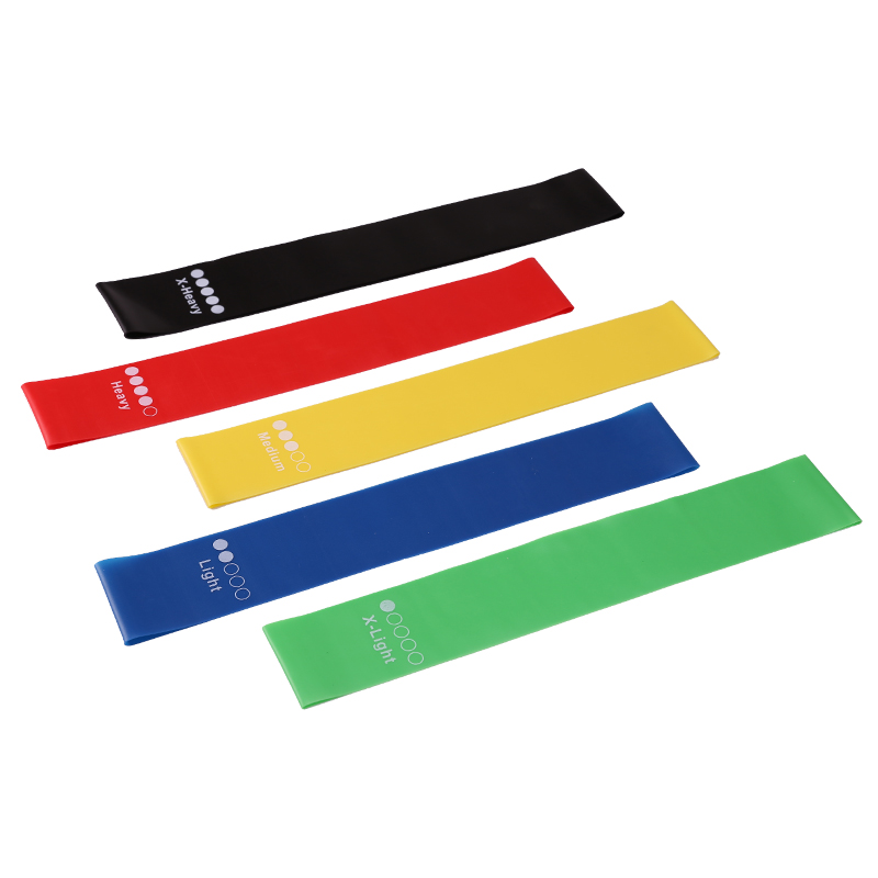 5Pcs Fitness Elastic Band Resi - Pilates Yoga Resistance Ring avaliação e preço
