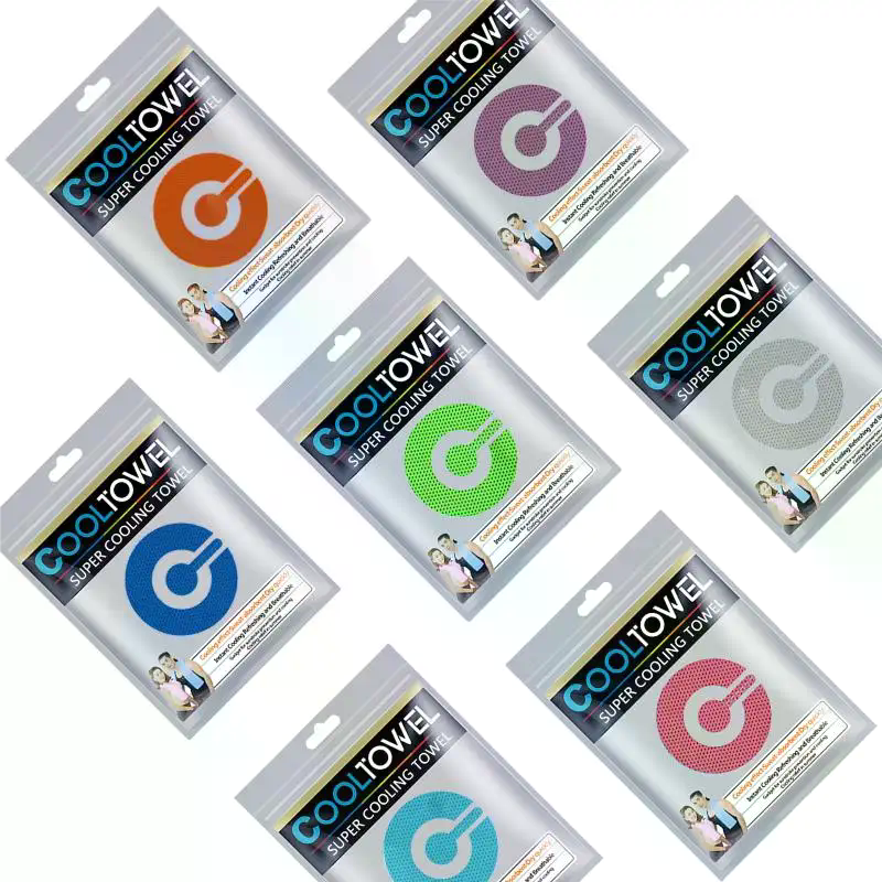 4pcs Cooling Towels (35.4 * 11 - Pilates Yoga Towel avaliação e preço