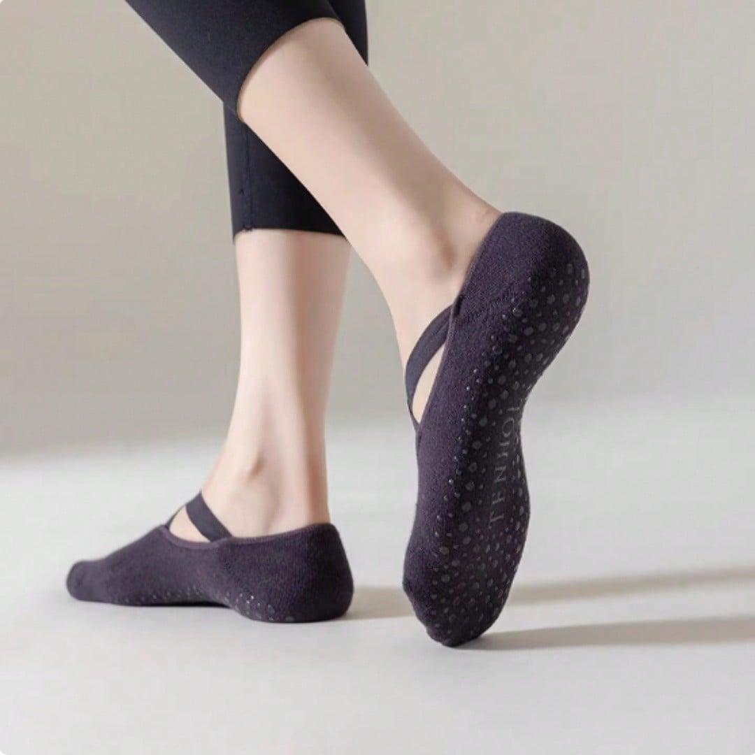 Anti-slip silicone sole yoga s - Pilates Yoga Fitness avaliação e preço