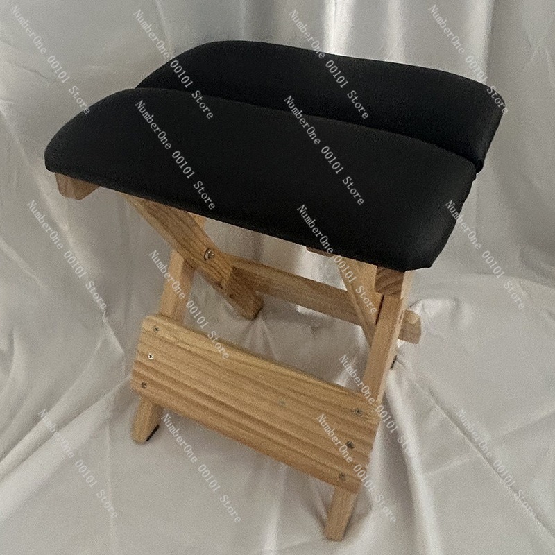 Solid Wood Folding Yoga Stool  - Pilates Yoga Chair avaliação e preço