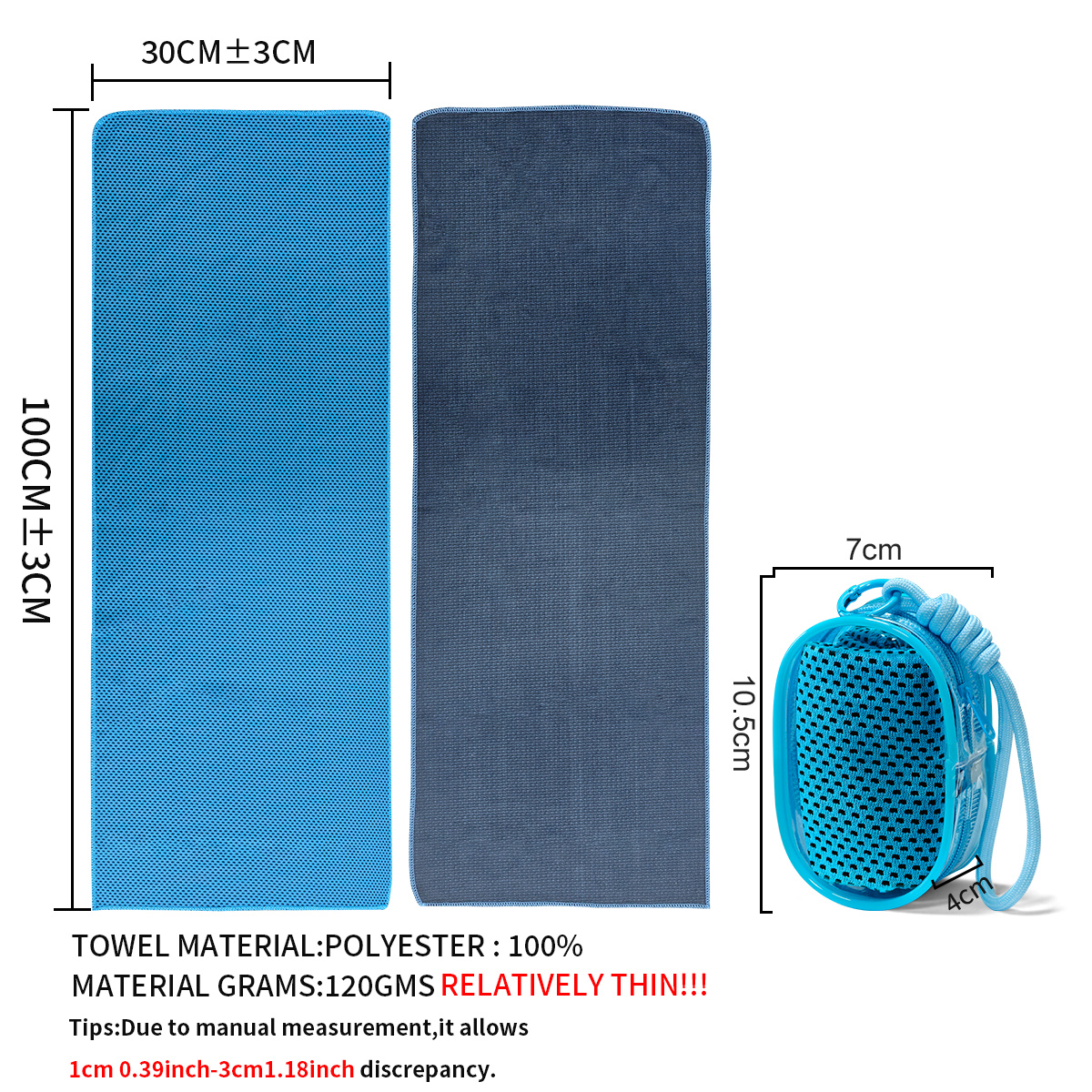 New cooling Towel Sports Quick - Pilates Yoga Towel avaliação e preço
