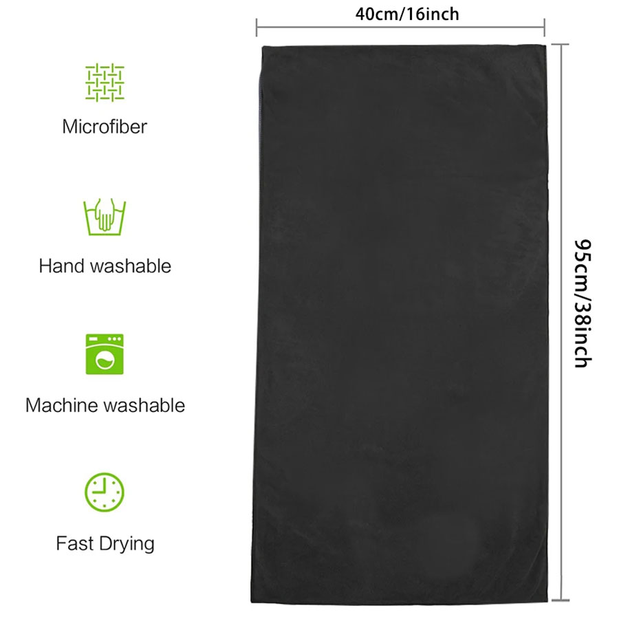 40*95cm Microfiber Gym Yoga Ex - Pilates Yoga Towel avaliação e preço