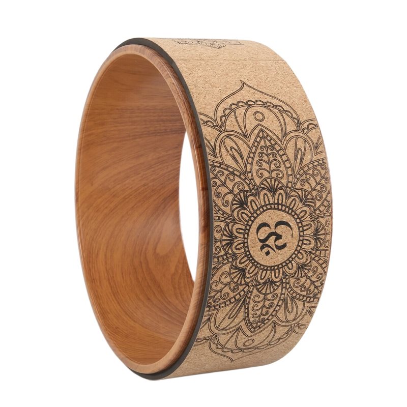 B11A-Cork Yoga Wheel For Yoga  - Yoga Wheel Dharma avaliação e preço
