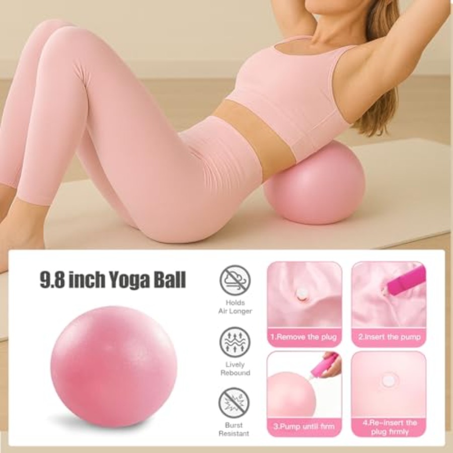 Pilates Essentials Kit for Wom - Pilates Yoga Resistance Ring avaliação e preço