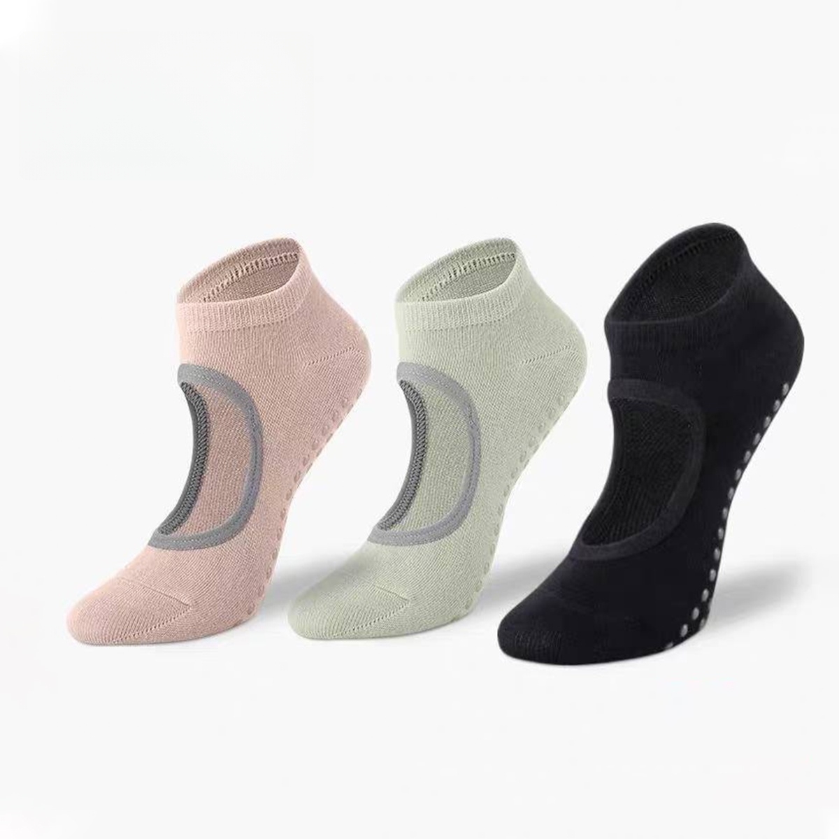 Non-Slip Yoga Socks for Women  - Pilates Yoga &A avaliação e preço