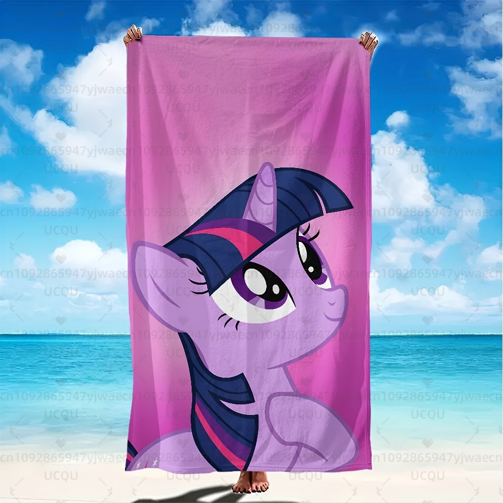 1 PC My Little Pony Beach Towe - Pilates Yoga Towel avaliação e preço