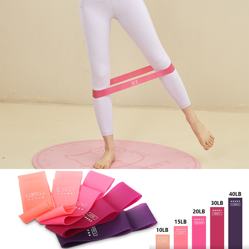 Sport Yoga Resistance Loop Ban - Pilates Yoga Resistance Ring avaliação e preço