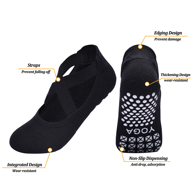 Women Non-Slip Yoga Socks Sili - Pilates Yoga Fitness avaliação e preço