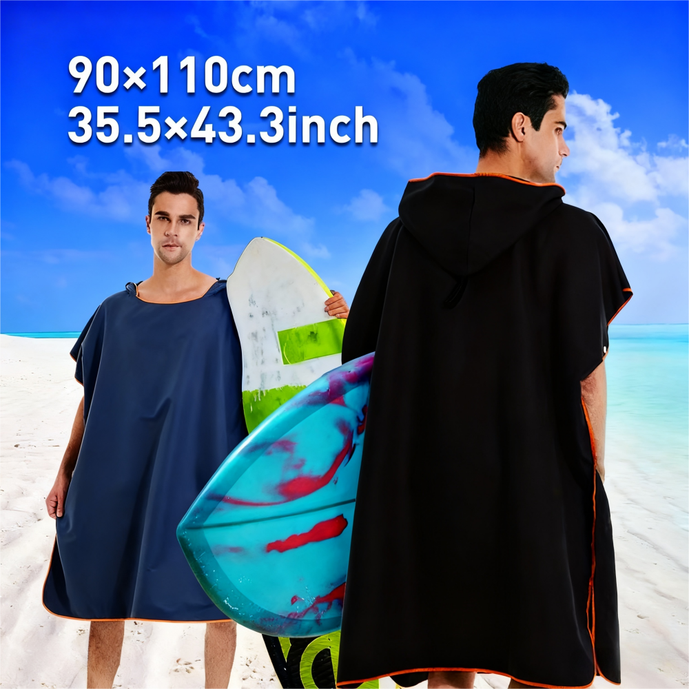 Quick Dry Changing Robe Hooded - Pilates Yoga Towel avaliação e preço