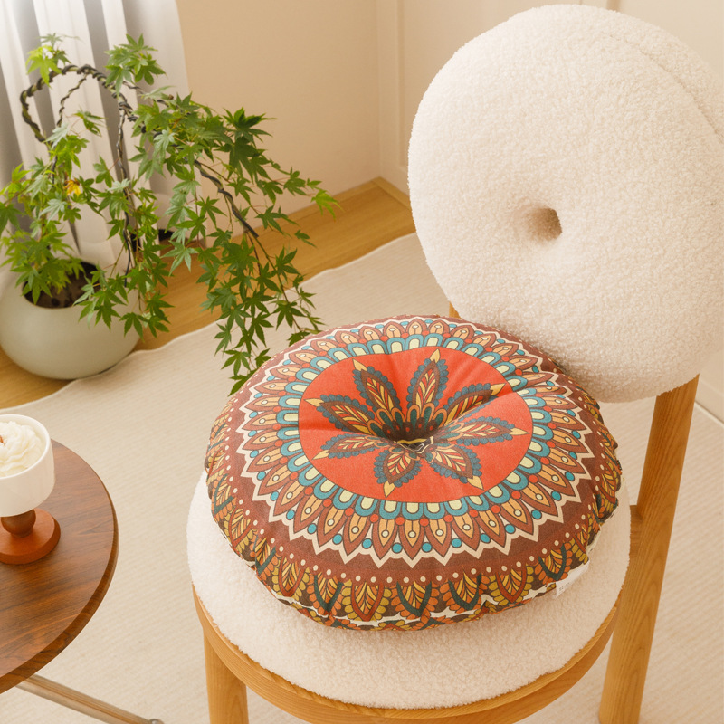Bohemia Cotton Linen Chair Cus - Pilates Yoga Chair avaliação e preço