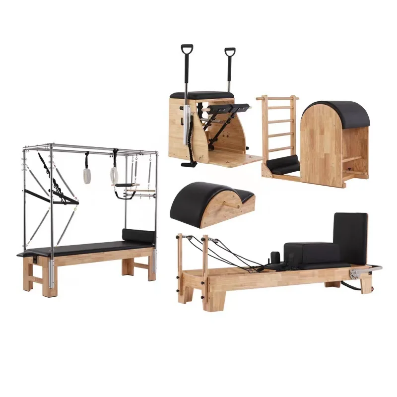 L #Pilates Oak Core Bed Commer - Pilates Yoga Chair avaliação e preço