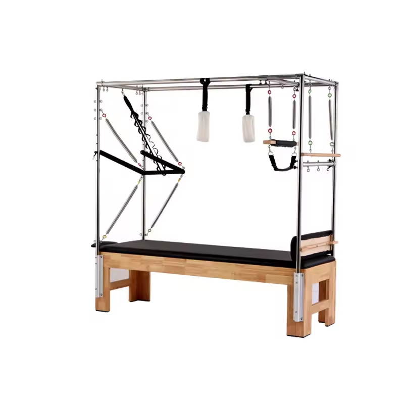 L #Pilates Oak Core Bed Commer - Pilates Yoga Chair avaliação e preço