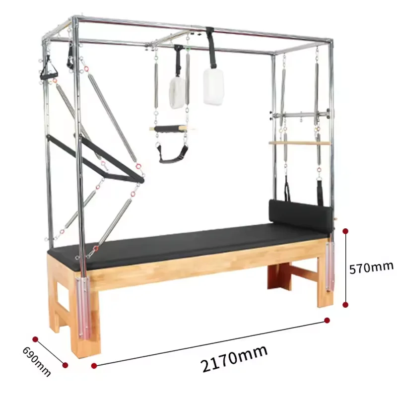 L #Pilates Oak Core Bed Commer - Pilates Yoga Chair avaliação e preço