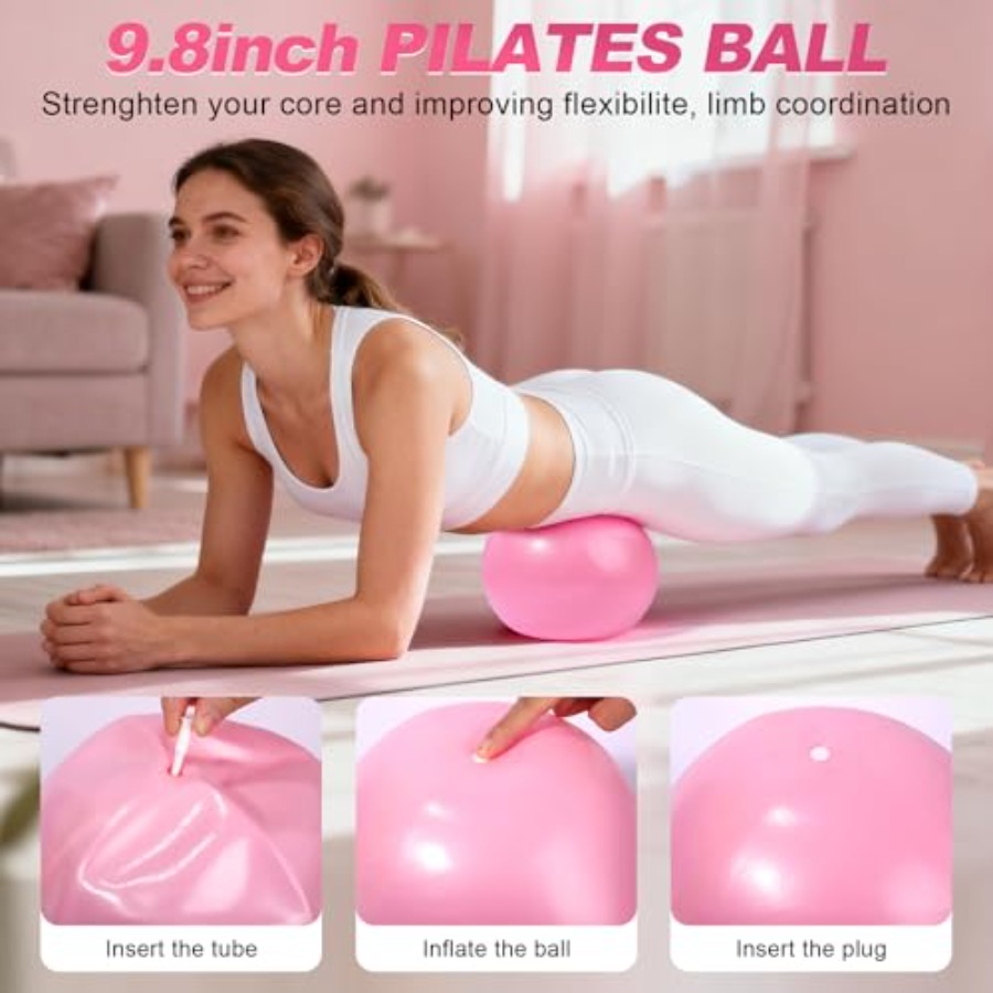 Pilates Kit 14 Pcs, Pilates Es - Pilates Yoga Resistance Ring avaliação e preço